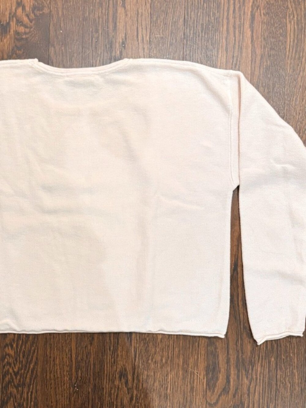 Splendid S Cream Sweater - Picture 3 of 4